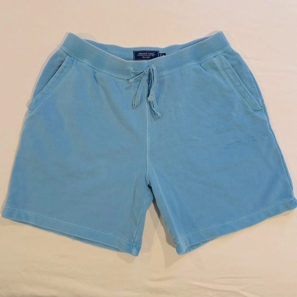 Vineyard Vines Surf Terry Shorts Mens Medium Cotton Summer 5 Inch Inseam Pull-On